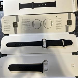 Genuine Apple Watch Series 6/7/8 (44mm) Black Sport Band